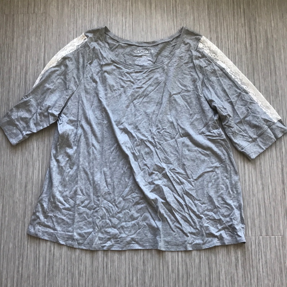 Lane Bryant: Mid-Sleeve Top